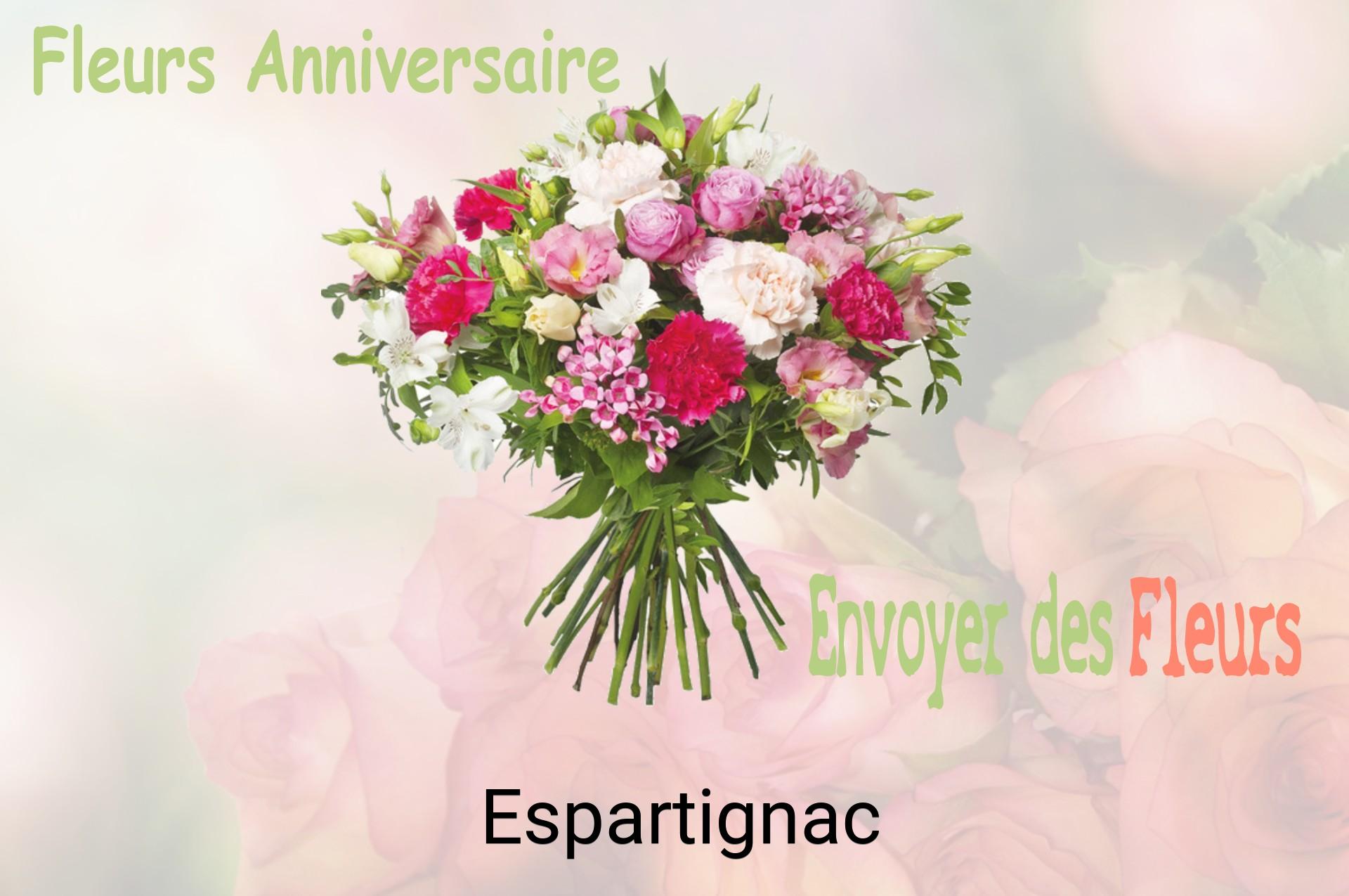 Bouquet de fleurs d’anniversaire livré à Espartignac